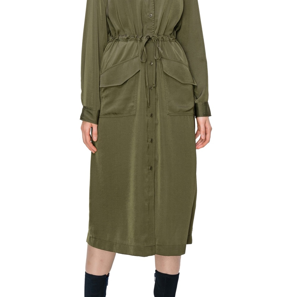 New Melloday Utility Shirtdress Sz M